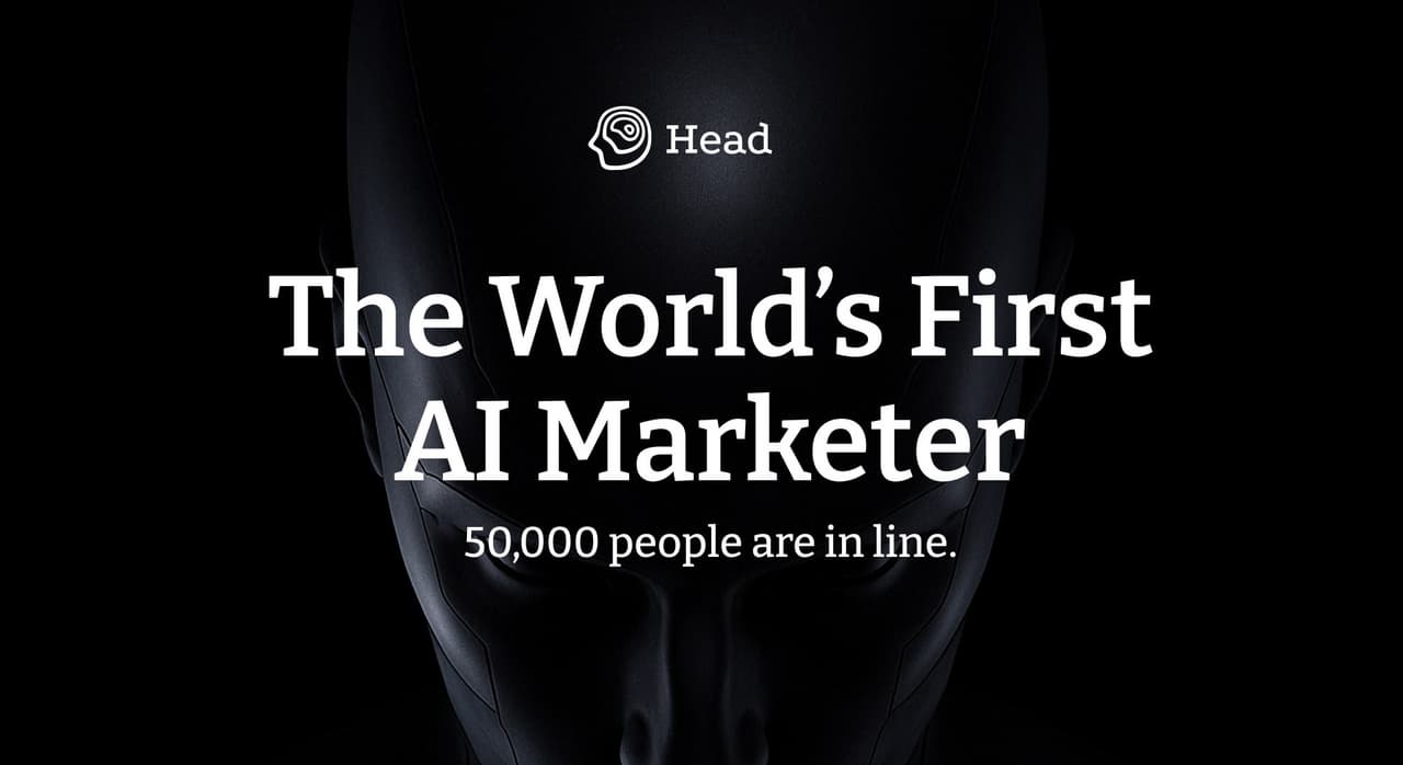 Head, World's First AI Marketer, Sparks Frenzy; Spots Filled Instantly