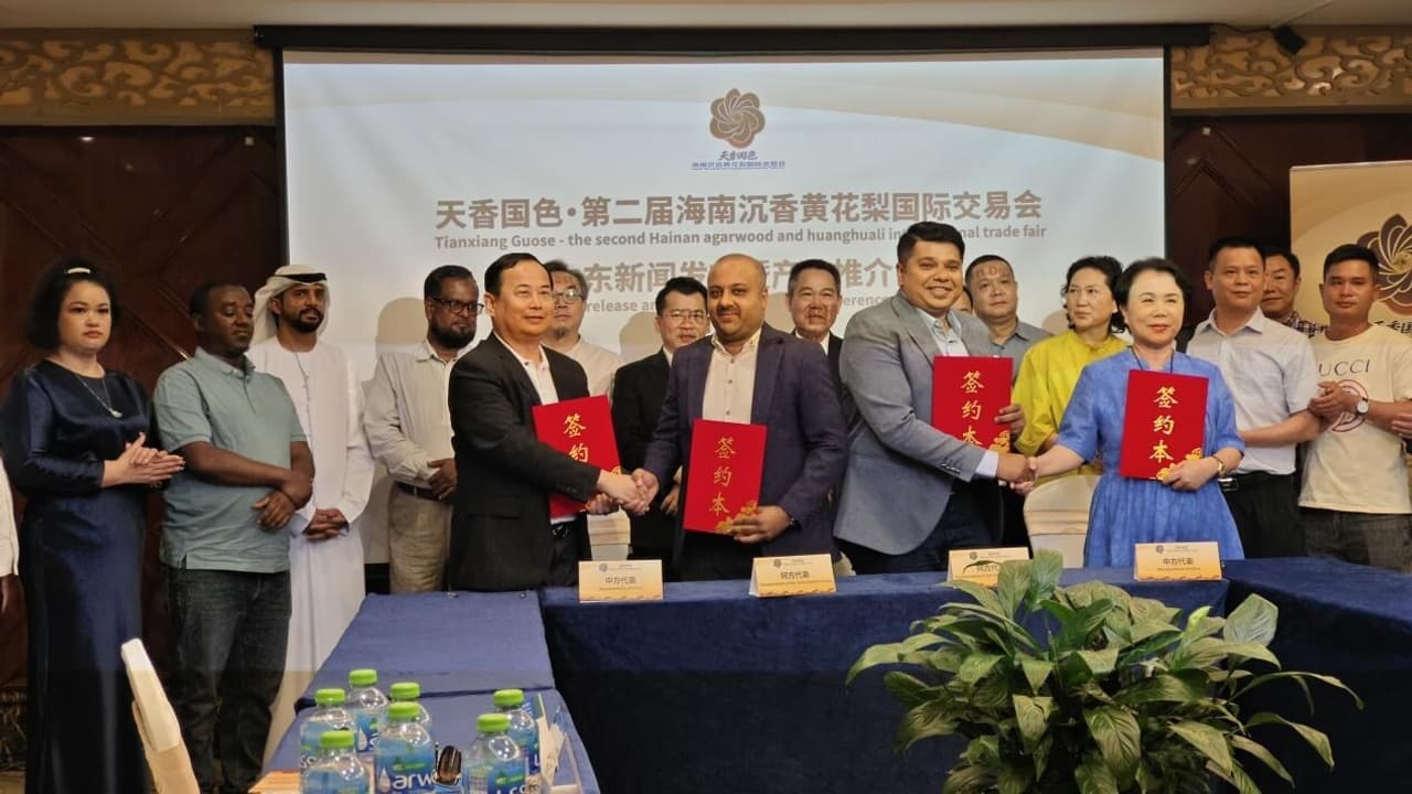 Hainan Launches International Promotion for Agarwood and Yellow Rosewood Trade Fair in Dubai