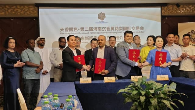 Hainan Launches International Promotion for Agarwood and Yellow Rosewood Trade Fair in Dubai