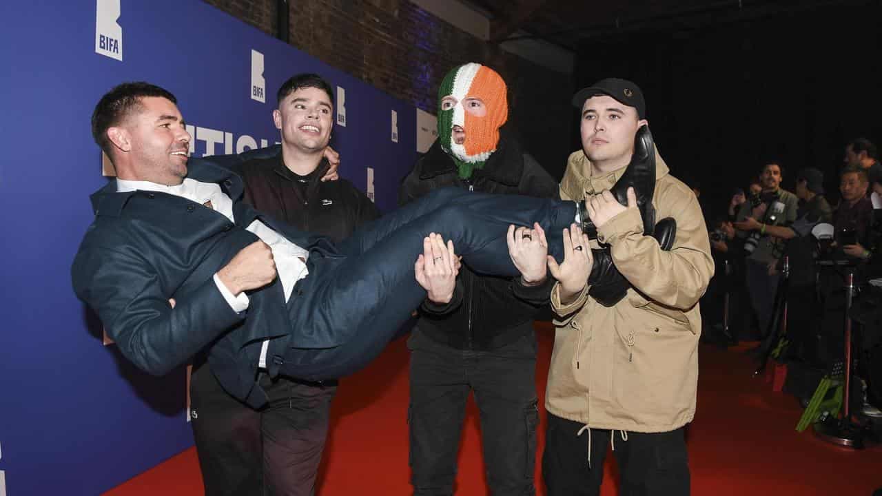 Kneecap member charged with a terror offence in the UK