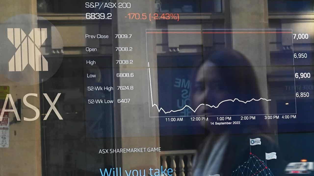 Aussie shares fall as US bond market jitters persist