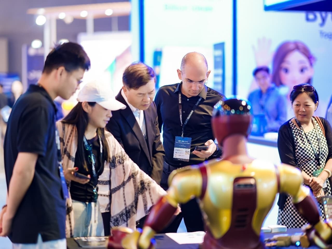 Robots and Human-Centric AI Dazzle at Opening of BEYOND Expo 2025