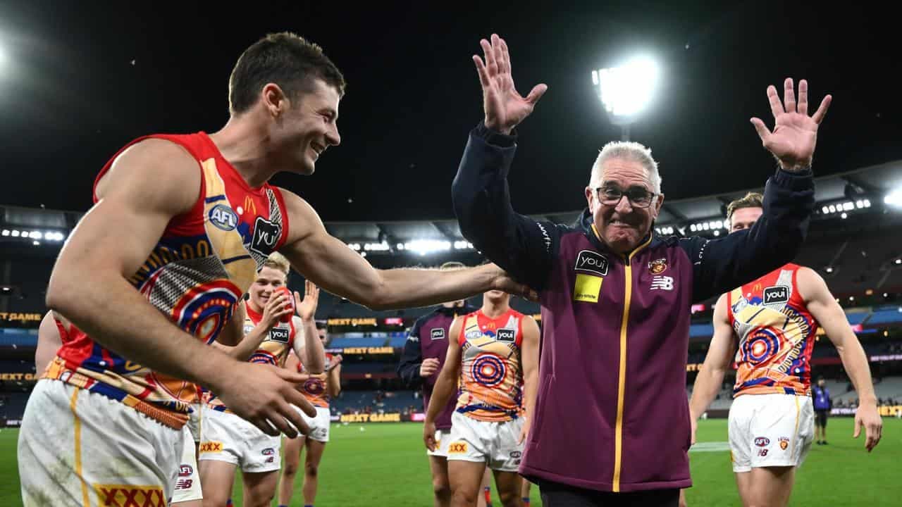 Lions do it for Fagan's 200th, finally beat bogey team