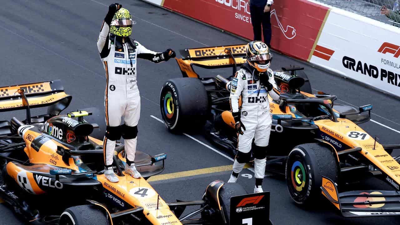 Piastri's lead down to three points as Norris wins out