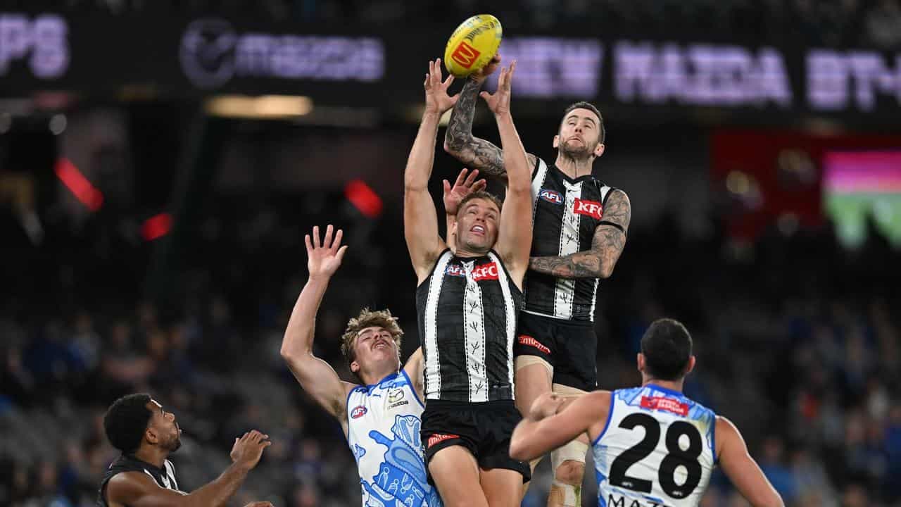 'Us three old guys': Magpie veterans yet to call time