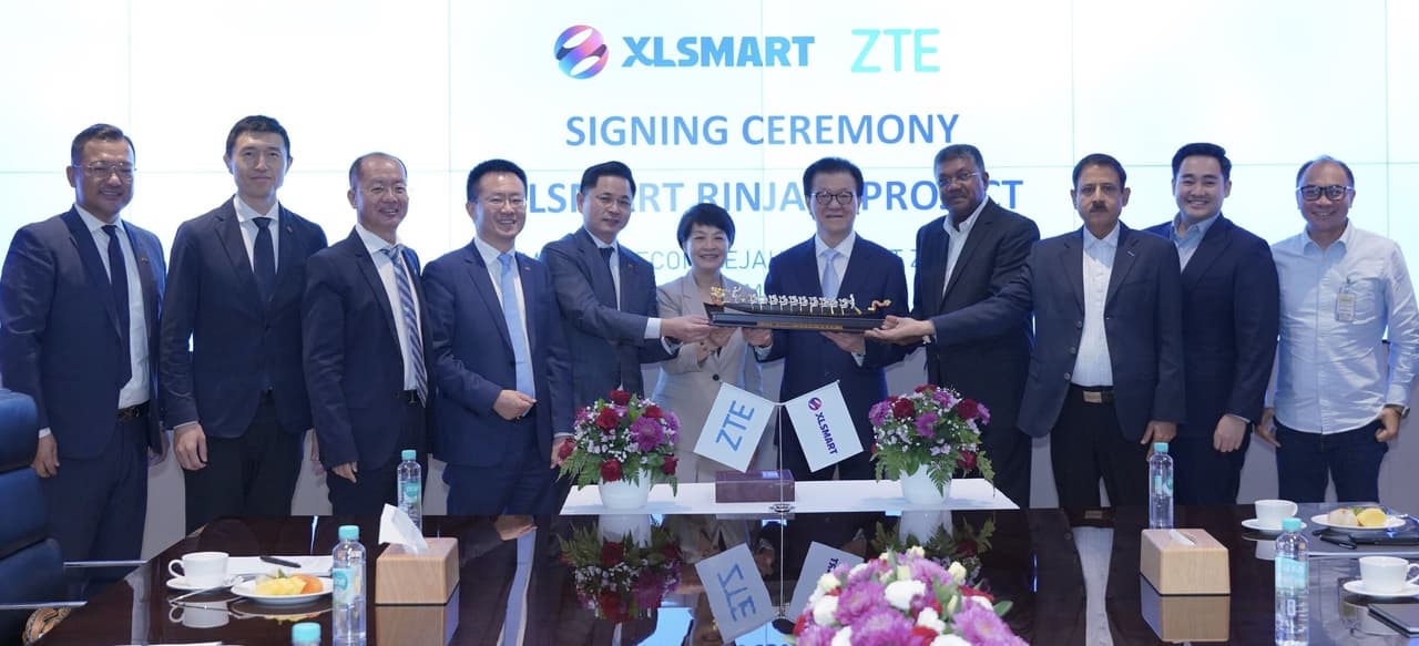 ZTE signs strategic partnership with XLSMART to enhance digital connectivity and build future-ready network infrastructure