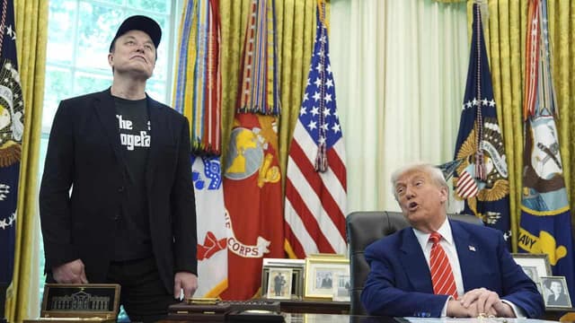 Black-eyed Musk denies drug use as US govt tenure ends