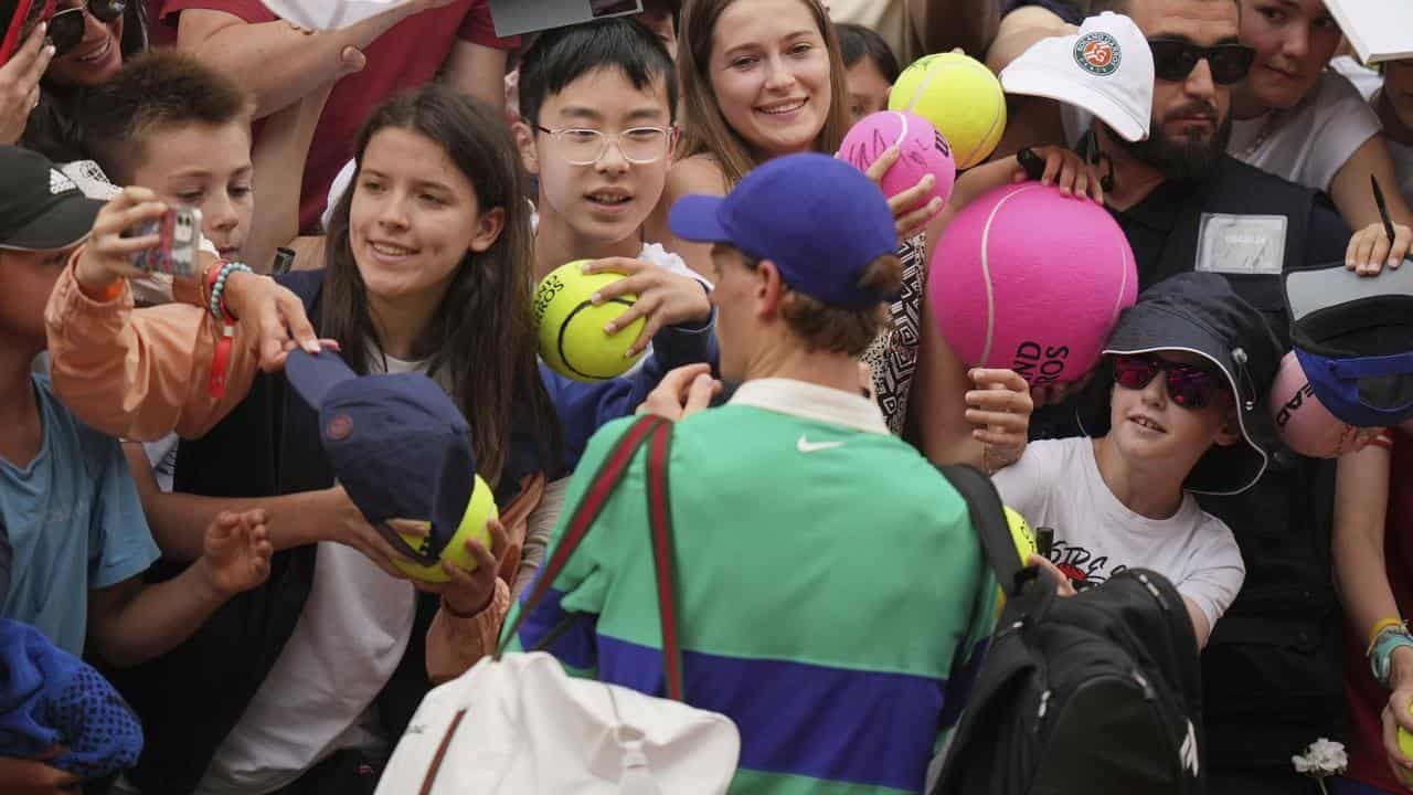 Sinner in the most devilish form at Roland Garros