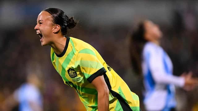 Rising star leads Matildas to victory in injury return