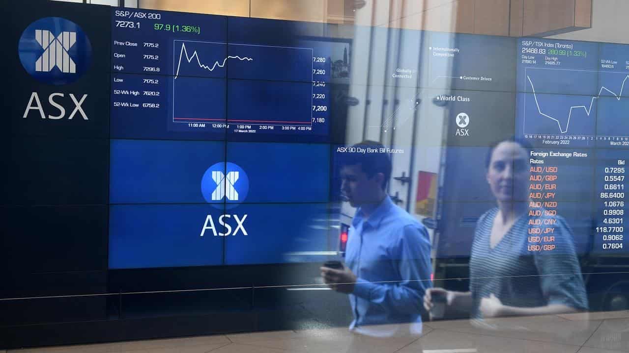Australian shares nudge record before late-session slip