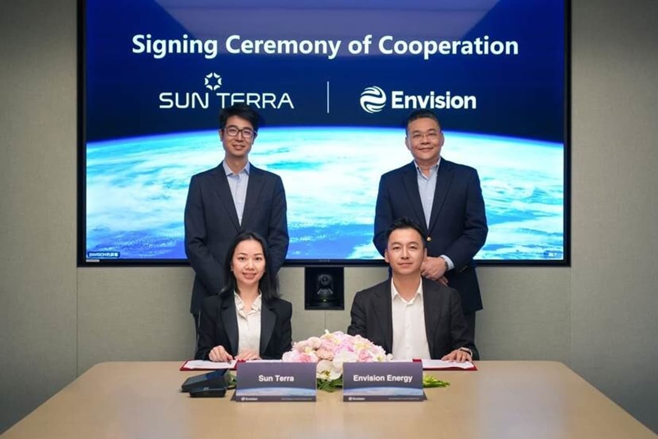 Envision Energy Partners with SUN Terra to Build Full-Chain Energy Storage Ecosystem