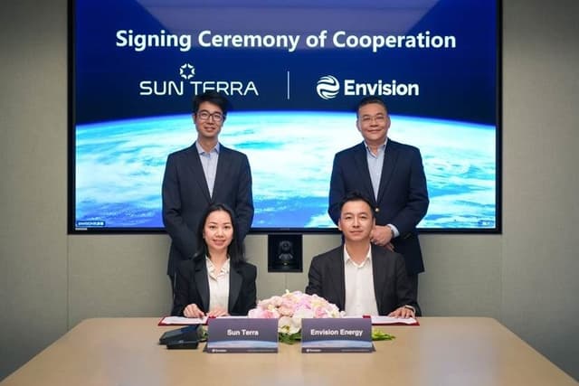 Envision Energy Partners with SUN Terra to Build Full-Chain Energy Storage Ecosystem