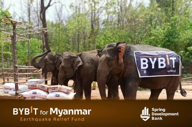 Bybit donates over $300,000 to support earthquake relief in Myanmar and Thailand