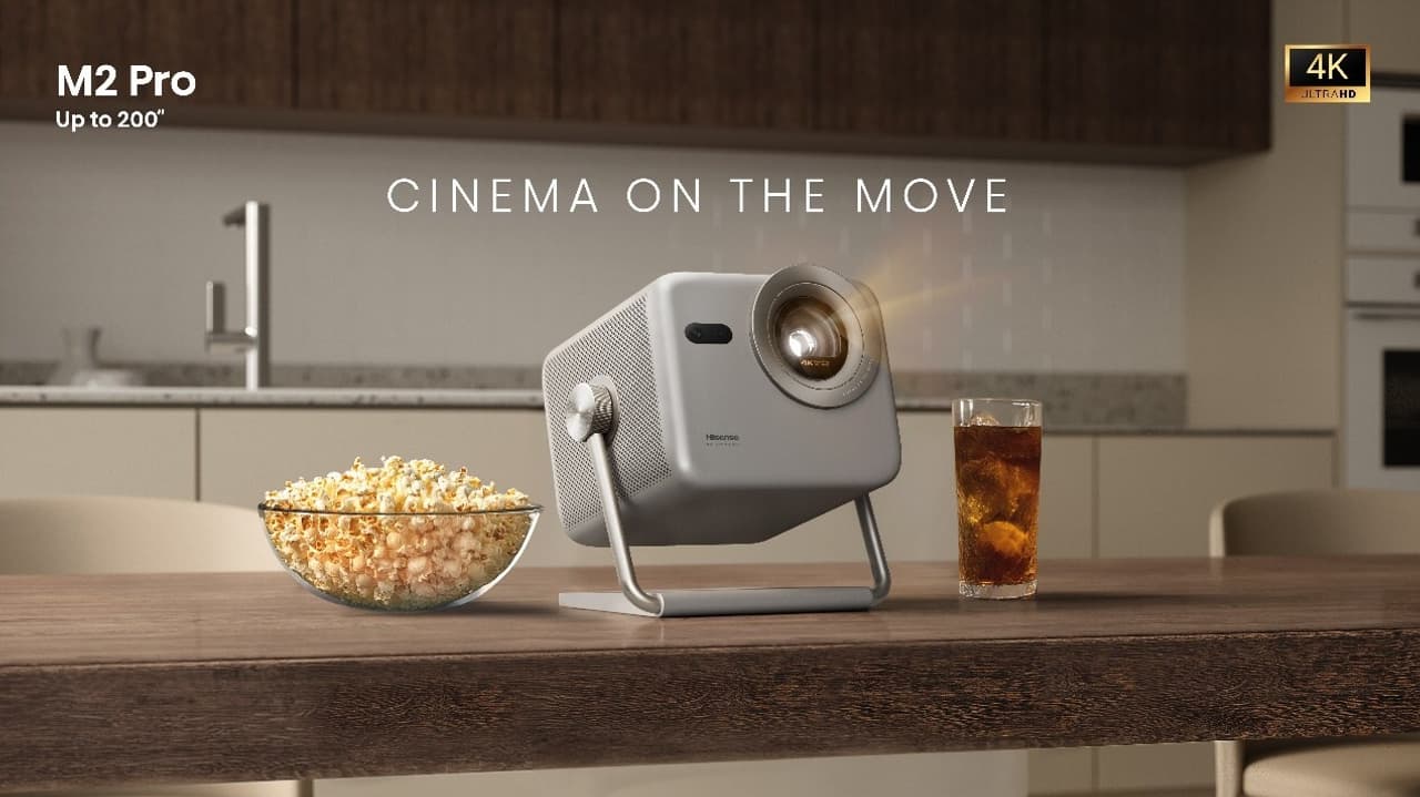 Hisense Unveils M2 Pro, Its Smallest, Lightest, Most Portable 4K Laser Mini Projector Ever