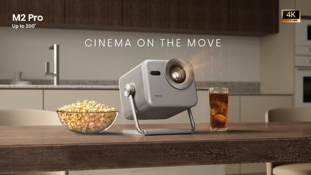 Hisense Unveils M2 Pro, Its Smallest, Lightest, Most Portable 4K Laser Mini Projector Ever