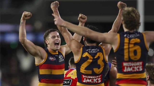 Footy Gods finally smiling on Crows, says coach