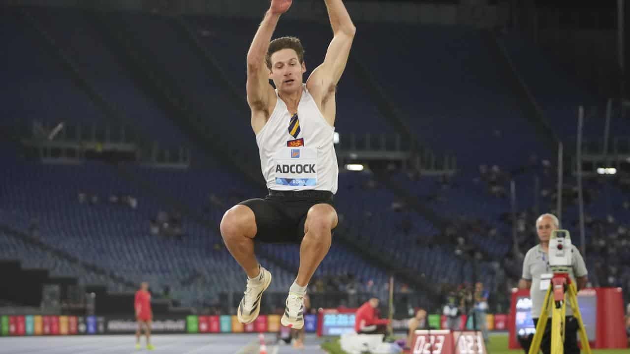 Aussie Adcock leaps to gold in Diamond League meet