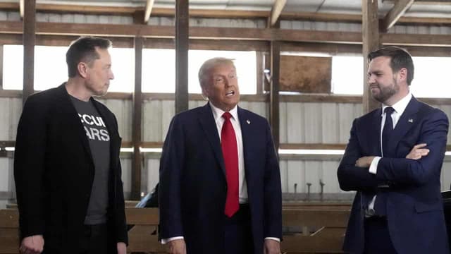 Vance downplays row between Trump, 'emotional guy' Musk