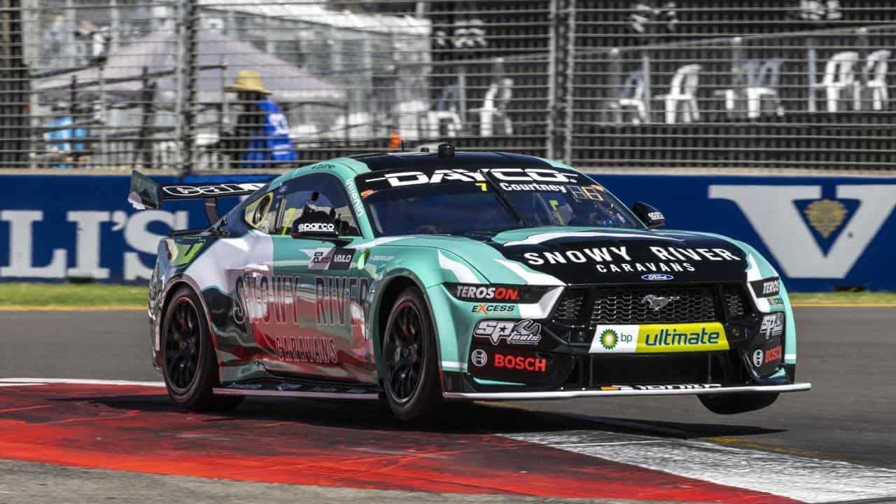 Why James Courtney cried after Supercars podium finish