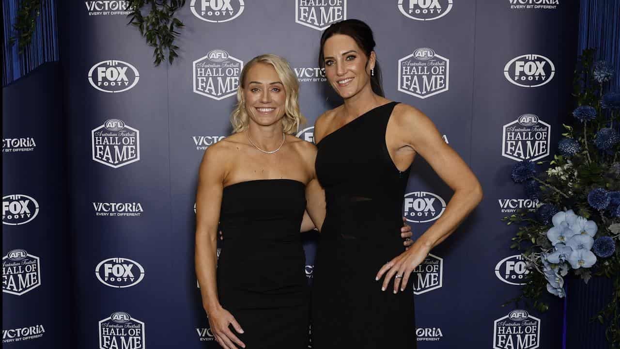 AFLW marquee stars inducted to hall of fame