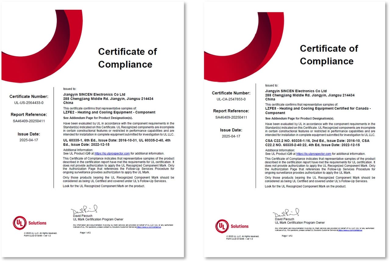 SINBON Secures World's First UL Safety Certification for Liquid Cooling System for EV Charging Stations