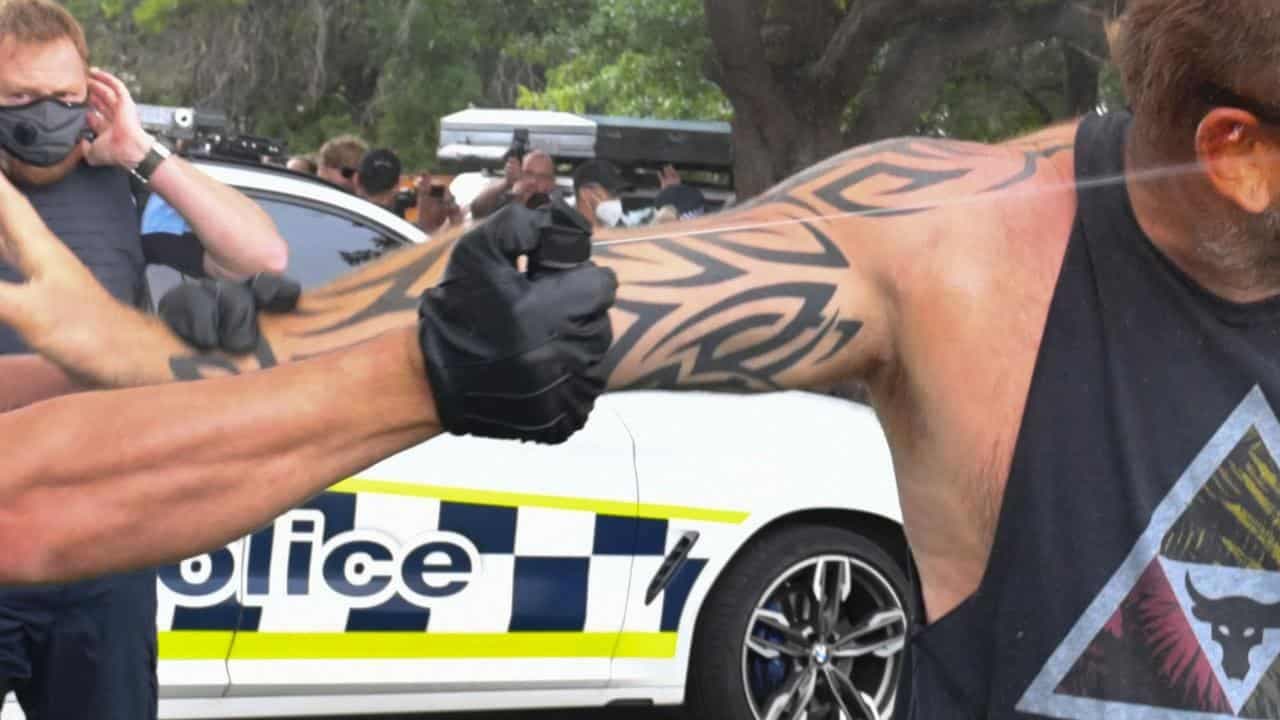 Public pepper spray trial triggers stinging backlash