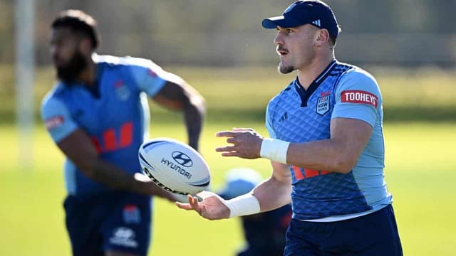 Angus Crichton calls out Maroons' team-list mind games