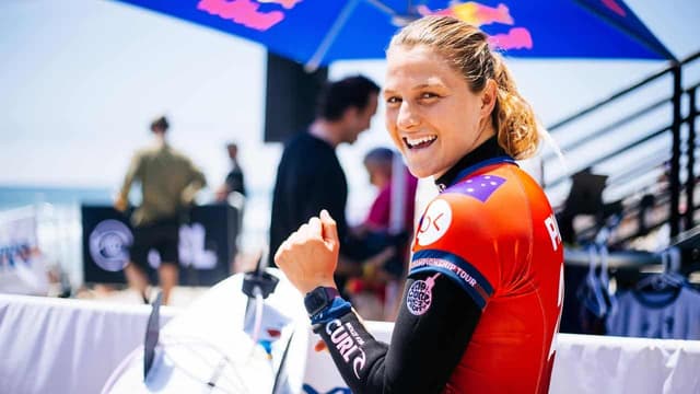 Top Australian shines on opening day at Trestles
