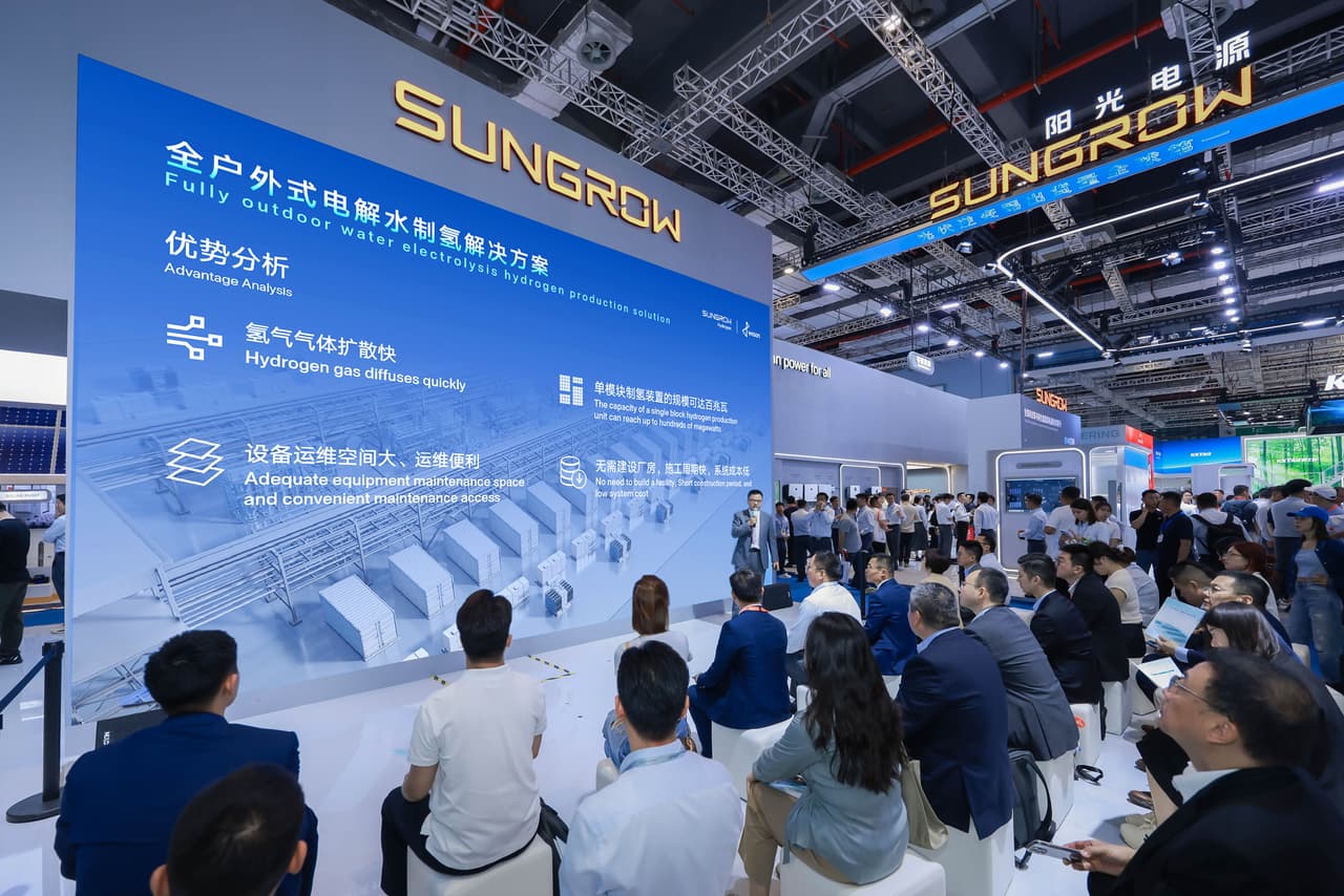 Sungrow Hydrogen & Wison Engineering Unveil Next-Generation "Plant-as-a-Product" Turnkey Solution at SNEC, Redefining Industrial-Scale Green Hydrogen Production