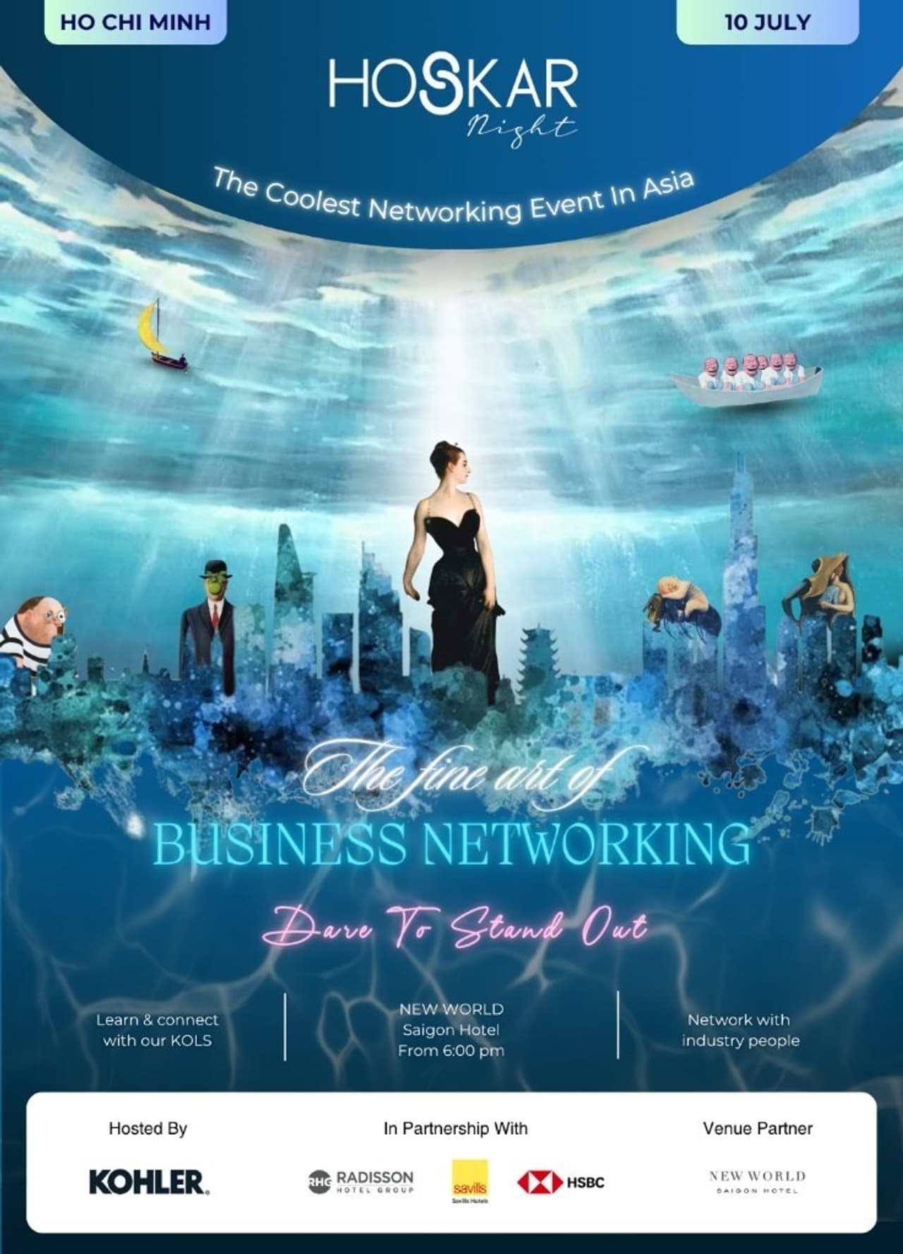 HoSkar Night Returns to Ho Chi Minh City on July 10 -- Southeast Asia's Premier Hospitality & Real Estate Networking Event