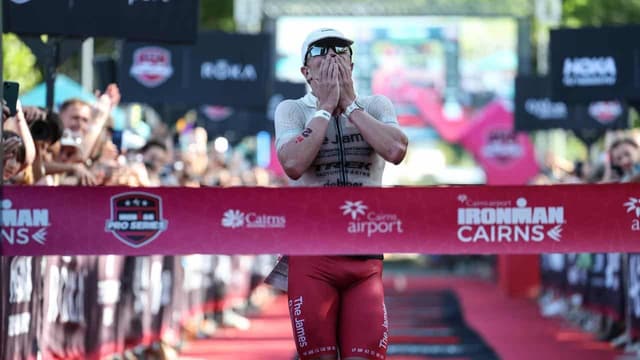 'Strong Like Jon' - American rallies to win Cairns tri