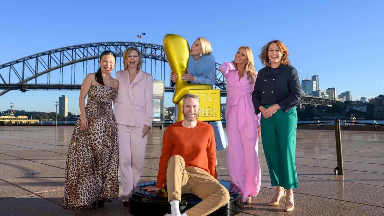 Six women are up for the Gold Logie - and Hamish Blake
