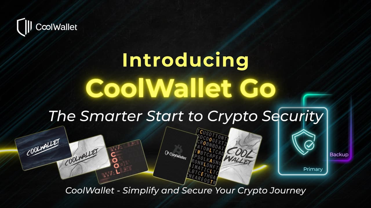 Introducing CoolWallet Go: The Smarter Start to Crypto Security