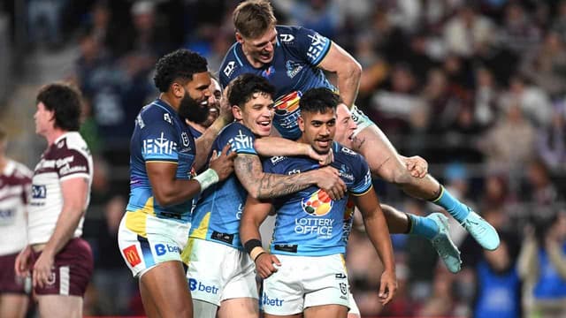 Titans wing whiz has more 'crazy' try records in reach