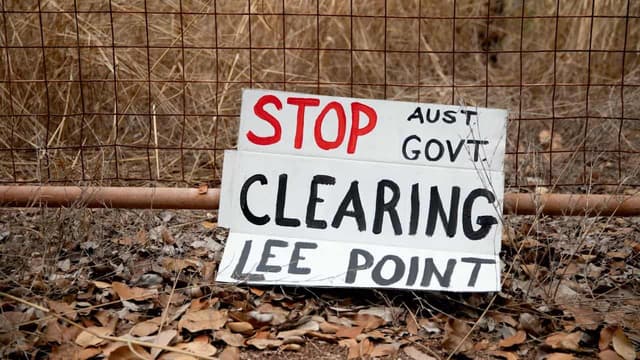 Land clearing for defence housing remains on hold