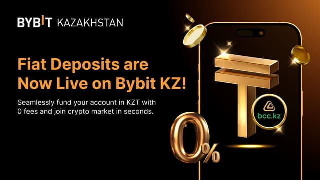 Bybit Kazakhstan and Bank CenterCredit Launch Direct Fiat Channel to Boost Local Crypto Accessibility
