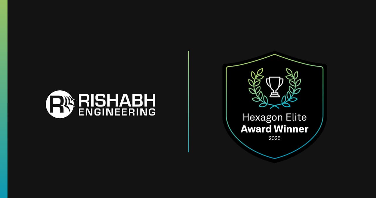 Rishabh Engineering Honored with 5th Hexagon Elite Award