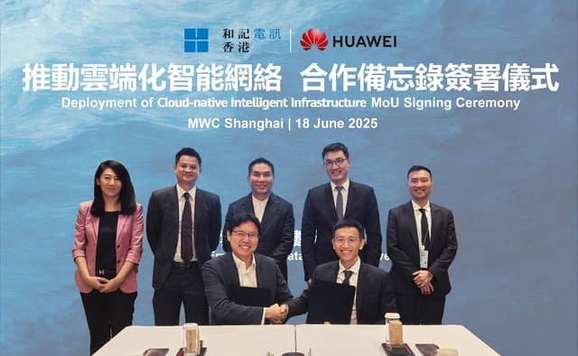 HTHK and Huawei Sign Strategic MoU on Deployment of Cloud-native Intelligent Infrastructure