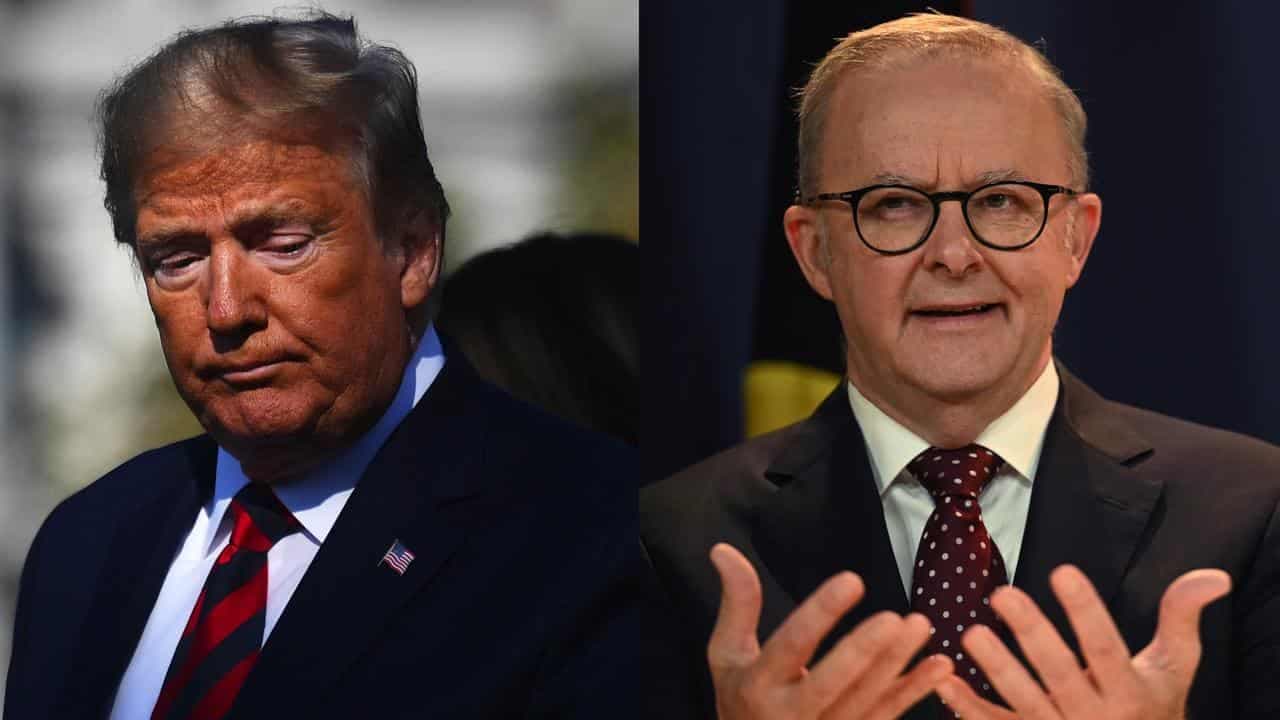 Trump didn't call PM 'Airbus Albanese' in Truth Social post