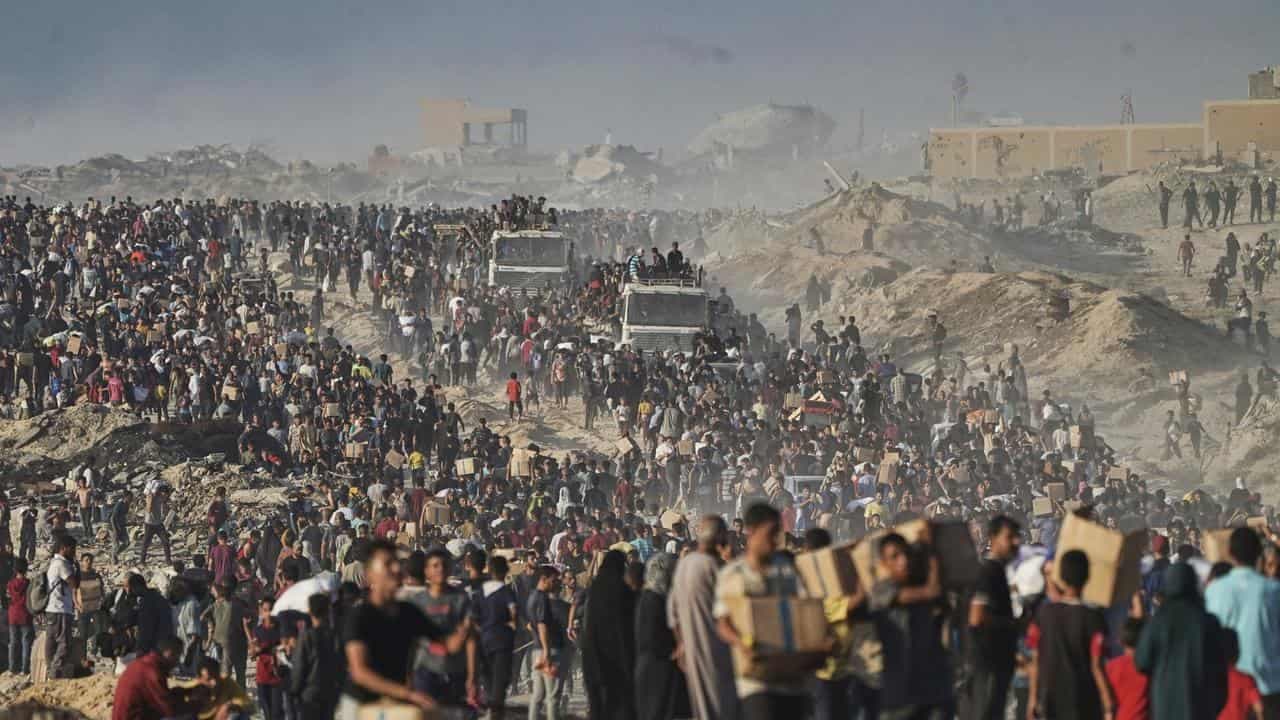 Israeli strikes kill 44 in Gaza, UN warns of drought