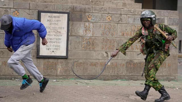 'Sixteen killed' as Kenyan protesters and police clash