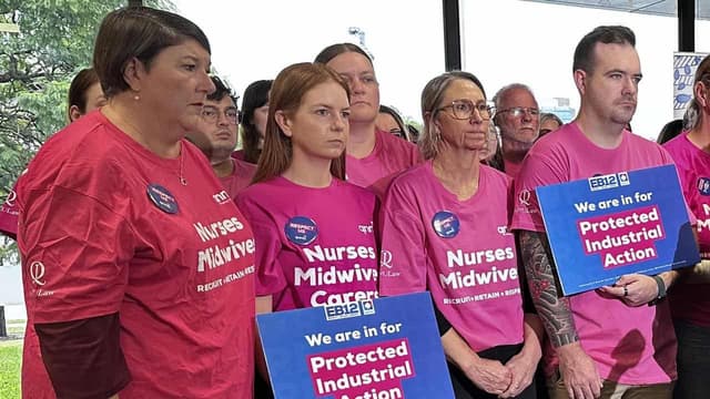 Nurses in a pink fit, set to strike over wage offer