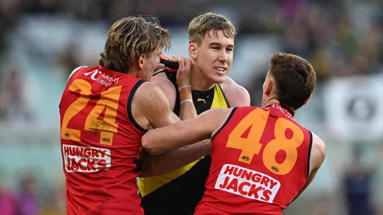 Tigers' Lynch sent to tribunal, faces several weeks out