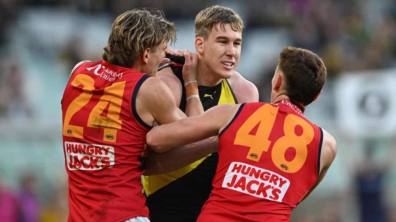Richmond forward given five-game ban at AFL tribunal