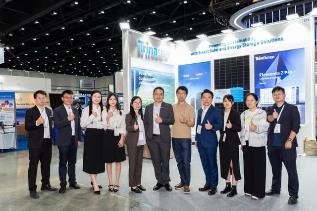 Trinasolar Debuts High-Efficiency PV+Storage Solutions in Thailand at ASEW 2025