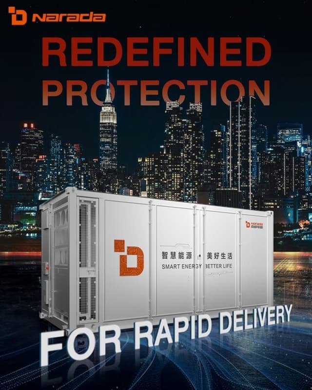 Narada's Center L Ultra 6.25MWh Liquid-Cooled Energy Storage System Ready for Global Delivery