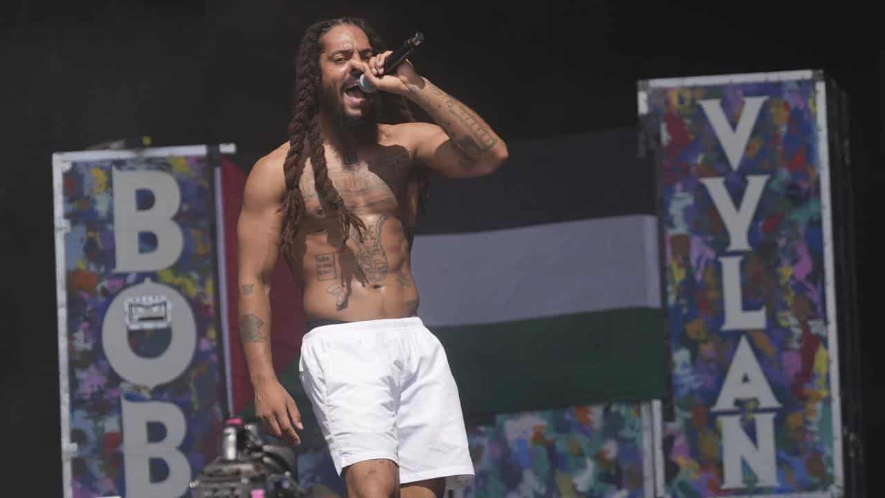 Aust minister has not 'approved' Bobby Vylan visa after IDF chant at Glastonbury