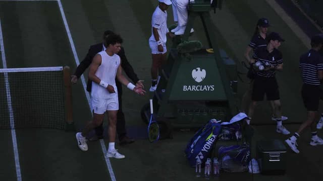 Saved by the dark: Rinky's great Wimbledon escape