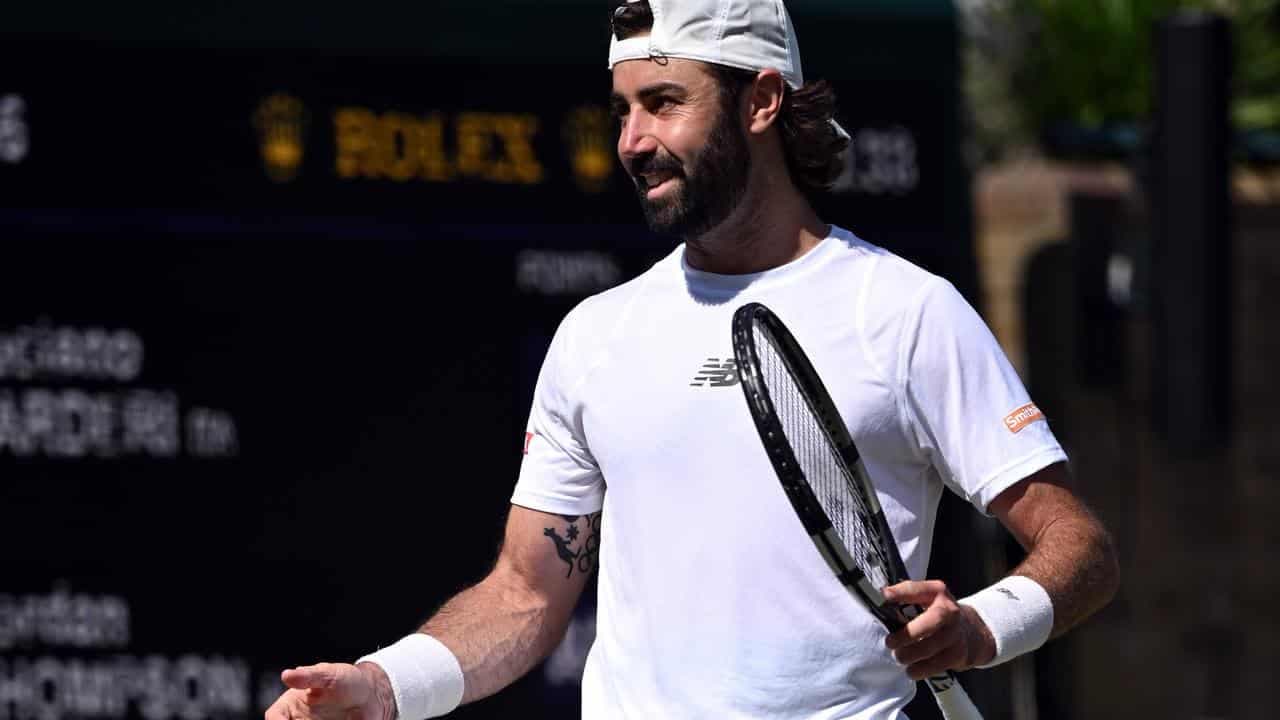 No snail's pace as Tommo breaks new Wimbledon ground