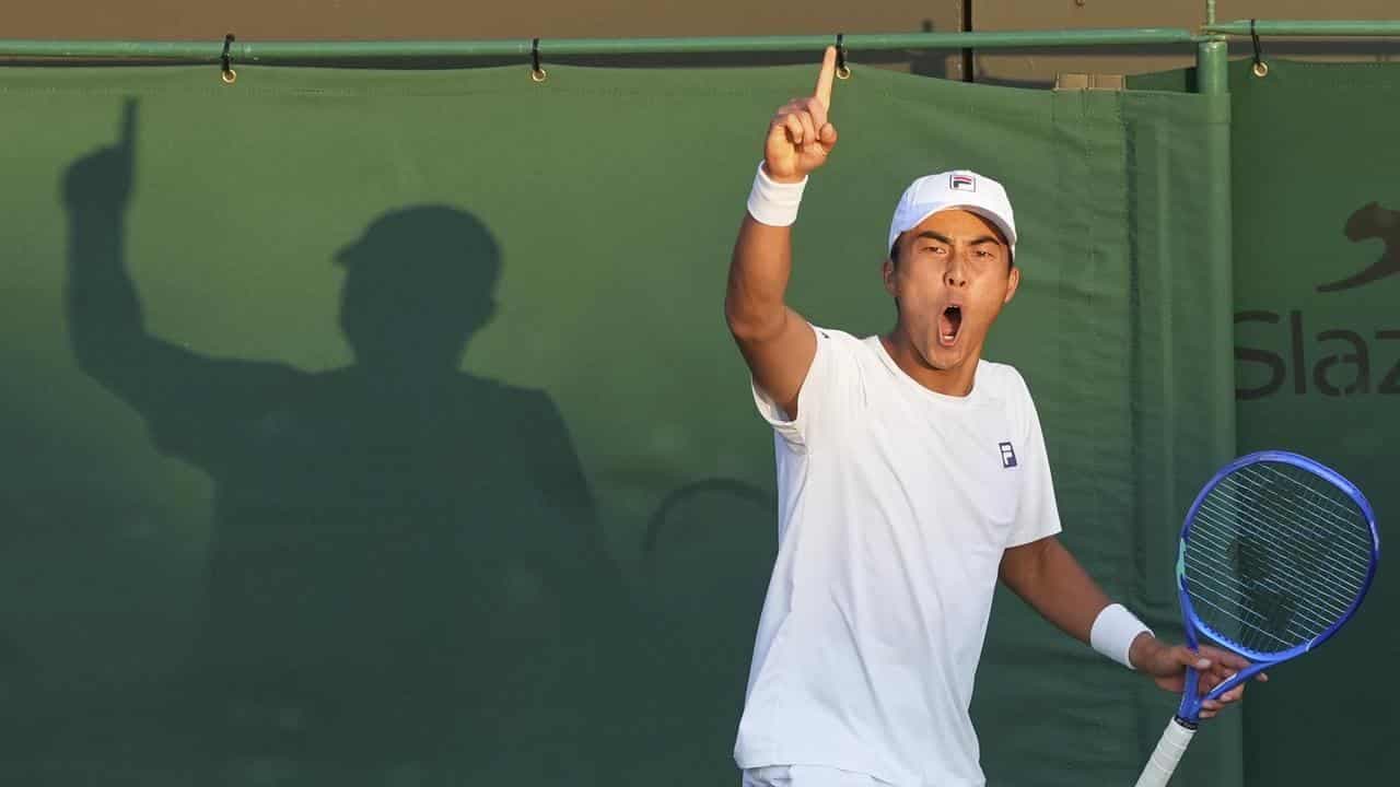 'Ice in my veins': Rinky roars into Wimby doubles final